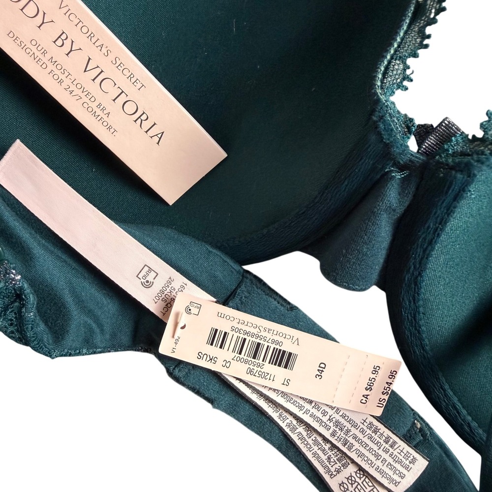 Victoria's Secret Bra Bundle Womens 34D Dream Angels Push Up/Body by Victoria - Picture 6 of 12